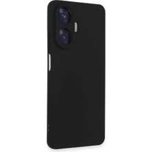 Renas Store C55 Kılıf Nano Içi Kadife Silikon - Siyah