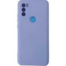 Renas Store General Mobile Gm 21 Kılıf Nano Içi Kadife Silikon - Lila