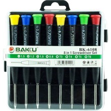 Pazarcan Baku BK-6108 Hassas 8 Parça Tornavida Seti