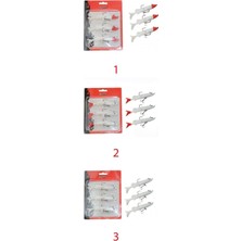 Captain 3067 Pluse Soft 12CM Turna Silikonu 3lü Set Suni Yem