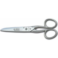 Renas Store Rıza A4431-6 Iplik Saya Makası No: 6 Inç / 15,24 cm - Nikel Kaplama