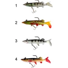 Captain 3547 Steady Pike Soft 12CM Turna Silikonu Suni Balık