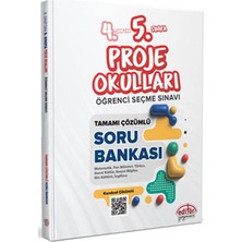 Editör Yayınları 4 ve 5.sınıfa Proje Okulları Tamamımı Çözümlü Soru