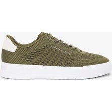 Tommy Hilfiger Th Court Knıt Erkek Yeşil  - FM0FM05823