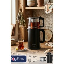 Premier Ptp 3418 2in1 Çay Makinesi & Su Isıtıcı Özellikli – 304 Paslanmaz Çelik, Çift Katmanlı