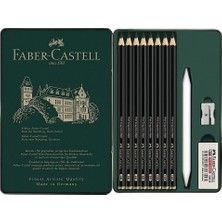  faber-castell dereceli kurşun kalem pitt matt set 11 parça 5165115220000