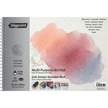 Bigpoint Sanatsal Resim Defteri 120 Gram 35X50CM - 15 Yaprak