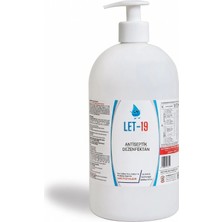 Let-19 El, Yüz ve Cilt Dezenfektanı 1 Litre Hipokloröz Asit Alkolsüz Sıvı İçerik