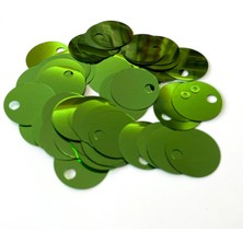 Knitme Pul Payet 20 mm 213 No Yeşil +/- 300 Adet - 19 gr