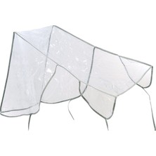 Bebek Arabası Puset Şeffaf Yağmurluk Rüzgar Engelleyici Muşamba