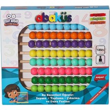 Almira Butik 8455 Ahşap Ayaksız Abaküs