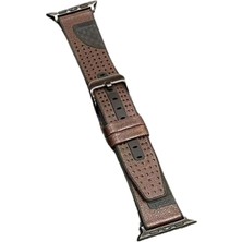 Almira Butik Mey Ithalat®  Watch 45MM Buff Deri Kordon - Kahverengi