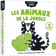 Auzo Toys Mes Premıers Flaps - Les Anımaux De La Jungle Fransızca
