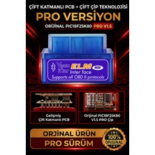 Vgate İcar V1.5 Akıllı Oto Arıza Tespit Cihazı - PIC18F25K80 Çift Çip - Ios, Android, Uyumlu Obd2