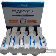 U-Health Profortis Probiyotik ve Prebiyotik İçeren 10 Flakon