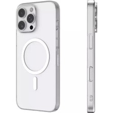 Tkgz İphone 13 Pro MAX Uyumlu Şeffaf Silikon Kılıf Kablosuz Şarj Destekli