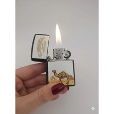 Asya Gifts Camel Metal Benzinli Çakmak