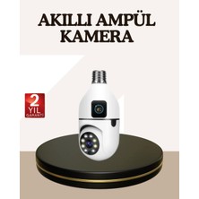 Iki Yönlü Sesli Wifi Kamera – Ampul Tipi Ev ve Ofis Güvenlik Kamerası