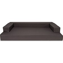 Pet Comfort Gloria Sofa Ortopedik Su Geçirmez Köpek Yatağı Kahverengi 70X53X8 cm