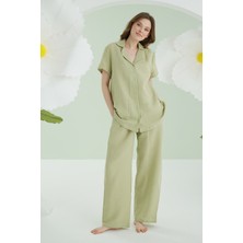 NBB Serena Önden Düğmeli Pijama Takım 68382