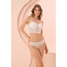 NBB Dantelli Desteksiz Büstiyer Takım 4855