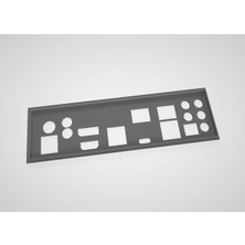 IGNAZIO Gigabyte Aorus GA-Z270X-GAMING 9 Uyumlu Anakart Arka Aynası