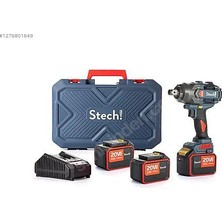 Stech-End Akülü Darbeli Somun Sıkma. 6.0 Ah 20V SX37