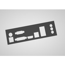 IGNAZIO Msı B460M Pro-Vhd Uyumlu Anakart Arka Aynası