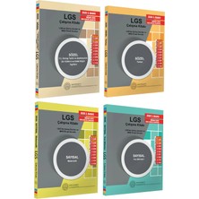 Karakutu Yayınları 2026(Nisan Güncellemesi dahil)8.Sınıf LGS Çıkmış Soru ve MEB Örnek Soruları Çalışma Kitabı 4lü SET RENKLİ A4 Boyut