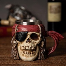 SiHako Korsan Çelik Kupa Bardak Kod 220013