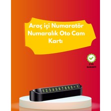 Kont Şık ve Işlevsel Fosforlu Araç Numaratörü – Kolay Kullanım Yüksek Görünürlük