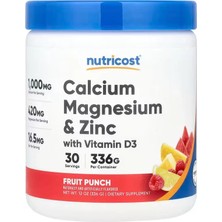 Nutricost, Calcium Magnesium & Zinc With Vitamin D3 - 336 Gram