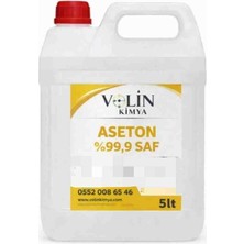 Volin Kimya 0,99 Saf Aseton 5lt