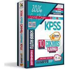 İnformal Yayınları 2026 KPSS Lisans Genel Kültür Genel Yetenek ÖSYM Çıkmış Karma Karakutu 10lu Deneme Dijital Çözümlü