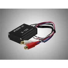 For-X X-122 2 Kanal Deck Çeviri Anfi Dönüştürücü 1400W Güç Çıkışı ile Profesyonel Ses Kalitesi
