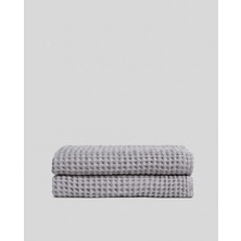 Anne Sesi Premium Waffle 2'li Banyo Havlusu Seti %100 Pamuk,ultra Yumuşak,emici,hızlı Kuruyan,bohem,minimalist