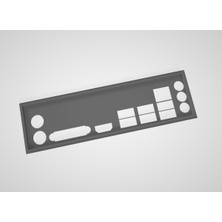 IGNAZIO Gıgabyte GA-A320M-H Uyumlu Anakart Arka Aynası