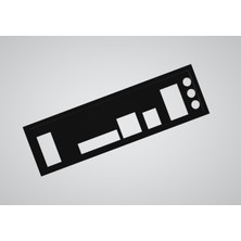 IGNAZIO Gigabyte B560M DS3H V2 Uyumlu Anakart Arka Aynası