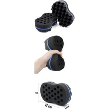 Zenvia Turk Bukle Süngeri Dalgalı Kıvırcık Saçlara Bakım Süngeri ZNV-HBY3245