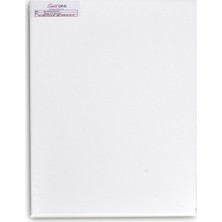 Koza 30 x 40 cm Profesyonel Tuval Arkadan Zımbalı Pamuk 364 gr ile Sanat İçin Uygun
