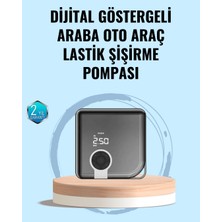 Type-C Şarj Girişli Taşınabilir Elektrikli Hava Pompası - ALKHBY7093-3586