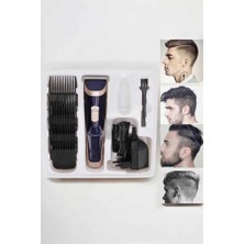Paslanmaz Çelik Bıçaklı Hassas Çelik Bıçaklı Tıraş Makinesi - ALKHBY7612-7749