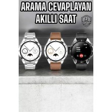 Akıllı Saat Titreşimli Amoled Ekran Uyku ve Sağlık Takibi Sesli Görüşme - ALKHBY4631-2282
