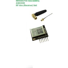 Egne 433.92MHz ASK/OOK RF Alıcı Seti (NRX04CFS4-SET)
