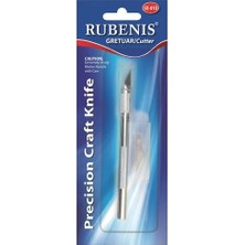 Rubenis Kretuar Yedekli Sx-01D 1 Adet Gümüş Renk Keskin Uçlu Kesim Aracı