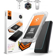 Spigen Samsung Galaxy S26 ile Uyumlu Cam Ekran Koruyucu AluminaCore™ iyonlaştırılmış Güçlendirilmiş Cam Teknolojisi Anti-Dust Uygulama Kolay Kurulum GLAS.tR EZ Fit Pro HD - AGL11097
