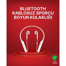 Kont Boyun Askılı Kablosuz Kulaklık – Uzun Süreli Batarya Performansı
