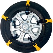 Kont Ally Anti-Slayt Kar Için Universal Araç Lastik ZINCIRI-(5775)