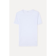 Mudo Erkek Lacivert Bisiklet Yaka T-Shirt
