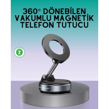Alkasaz 360 Derece Ayarlanabilir Manyetik Araç Telefon Standı - ALKHBY1688-4718